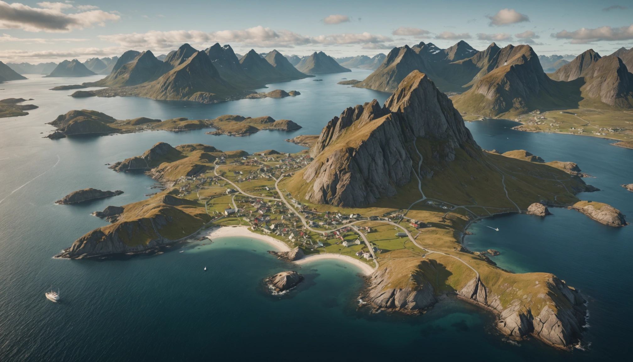 îles lofoten carte